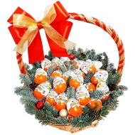 Новогодняя корзина №8 Новогодняя корзина №8