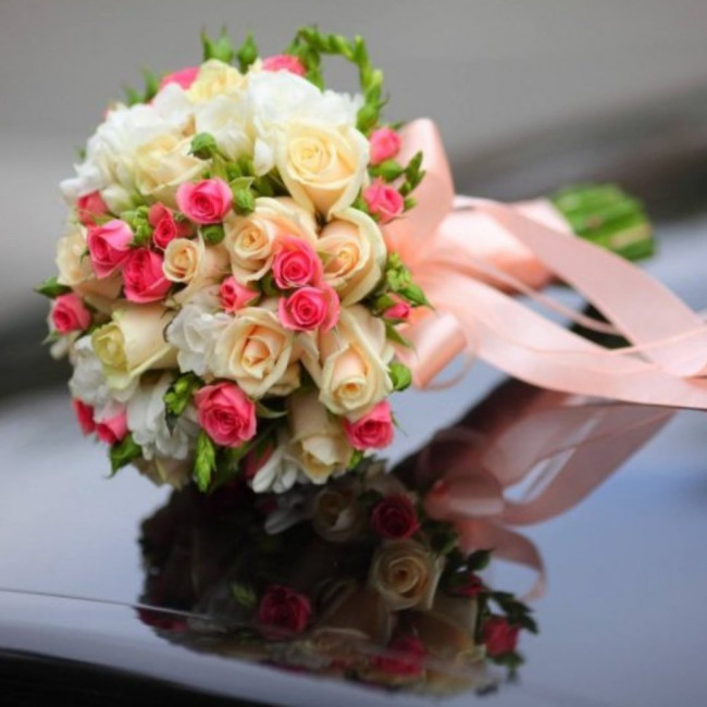 Букет цветов "Букет невесты №10" Букет цветов "Букет невесты №10"