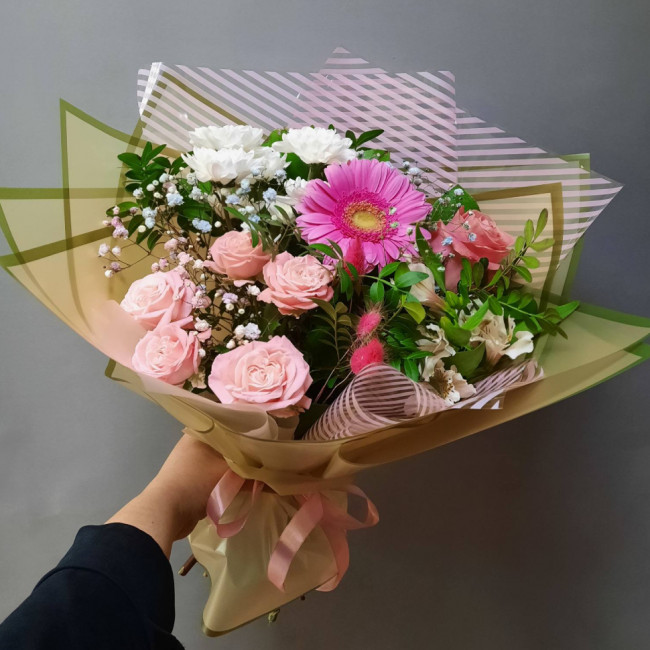 Букет цветов "Летнее утро" Букет цветов "Летнее утро"